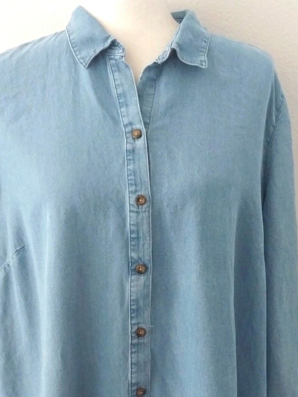 J Jill Denim Lyocell Tunic - Picture 2 of 8